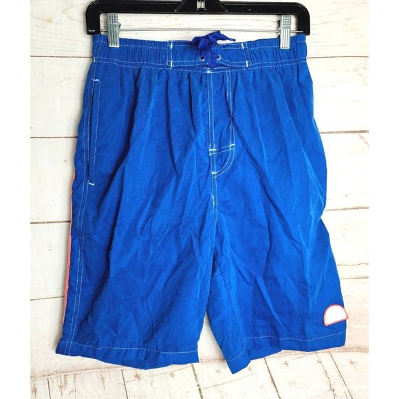 Genuine Quality The Image M 98 Vintage Blue Elastic Waist Drawstring Mesh Shorts - Picture 1 of 13